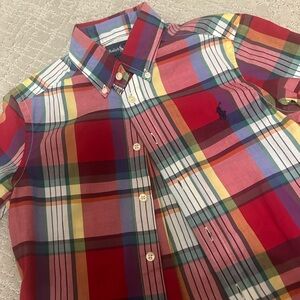 Ralph Lauren Boy's Multicolor Plaid Shirt